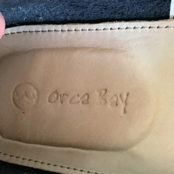 RARE Orca Bay HANDMADE “Bahamas” Leather sailing Shoes Sz 40 - Picture 6 of 10